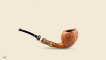 Blowfish with black bamboo