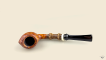 Blowfish with black bamboo