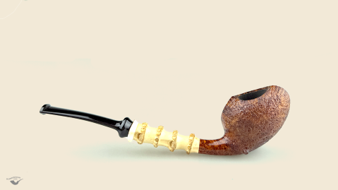 Blowfish with bamboo