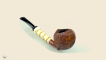 Blowfish with bamboo